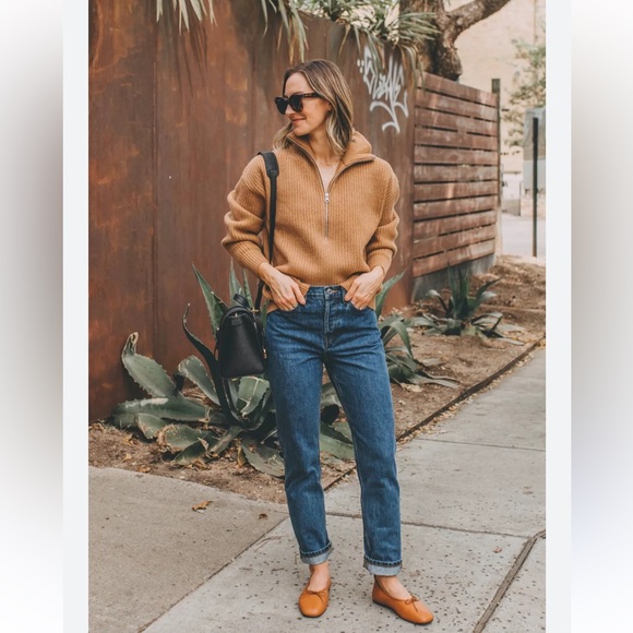 Everlane Wool The Half Zip Sweater - Picture 9 of 12